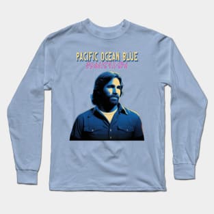 Pacific Ocean Blue Long Sleeve T-Shirt